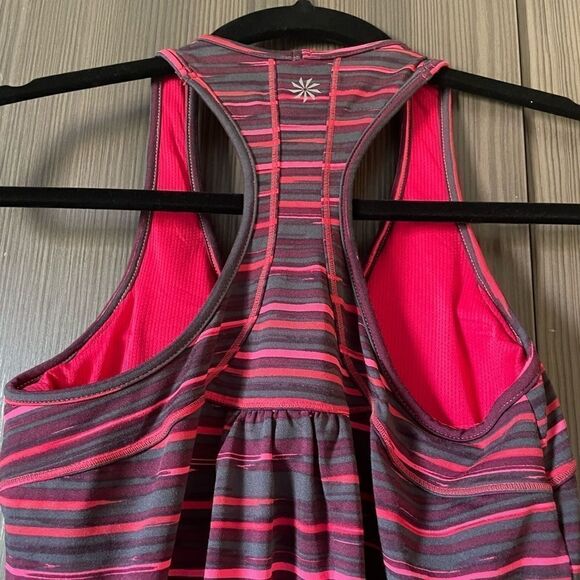 ATHLETA Painted Pattern Tinker Workout Adjustable Tie Tank Top - Picture 11 of 11